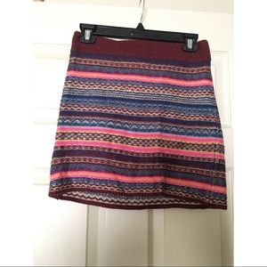 Body con sweater skirt